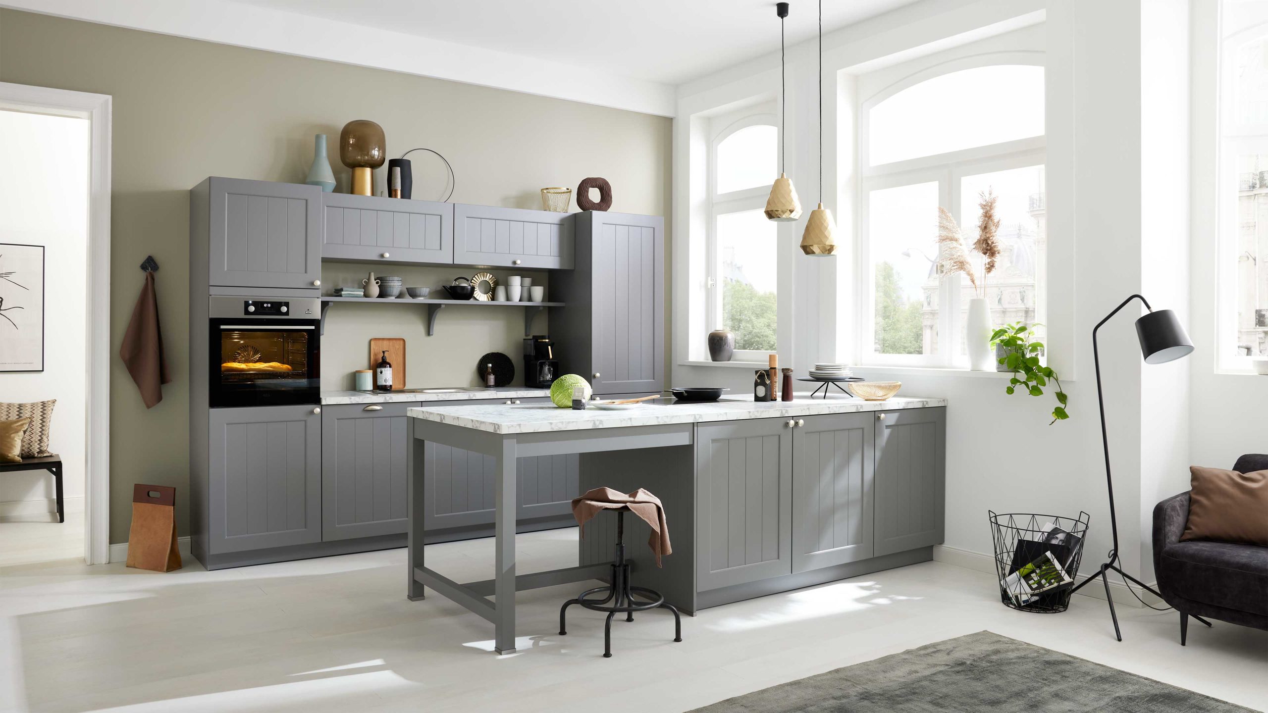 WERT KÜCHE® Carina mit AEG Einbaugeräten