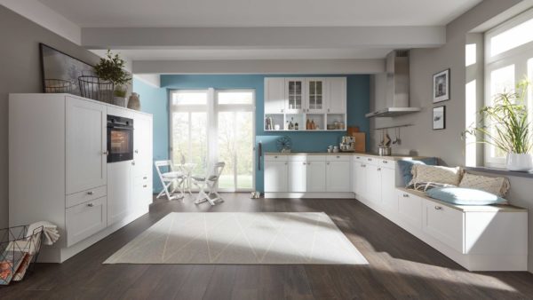 WERT KÜCHE® Carolin mit SIEMENS Elektrogeräten wie Backofen