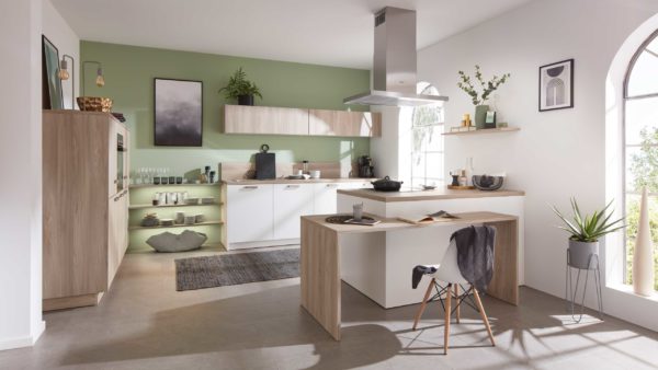 WERT KÜCHE® Mona mit Constructa Einbaugeräten